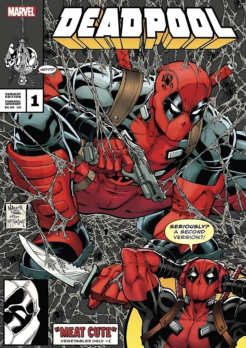 Deadpool Canvas Print & Poster Wall Art - AI PRINT LAB